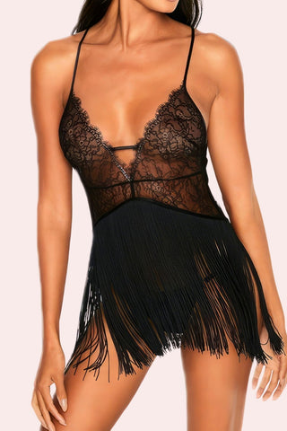 Latina Bodysuit - Bodysuit - Feminine UAE - Sensual Lingerie - Black - S - Bodysuit - -