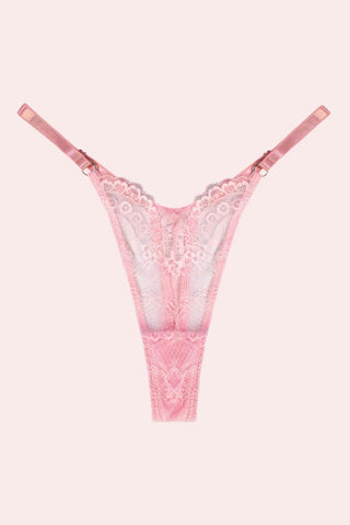 Dayana Panties - Panties - Feminine UAE - Sensual Lingerie - Pink - S - Buy 6; Get 2 free - Panties -