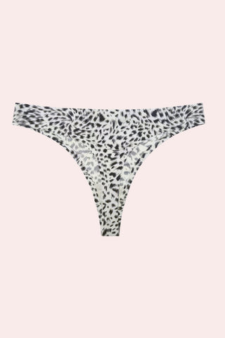 Wild Panties - Panties - Feminine UAE - Sensual Lingerie - Snow Leopard - S - Buy 4; Get 2 Free - Panties -